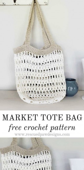 How to Crochet a Tote Bag (Free Pattern)