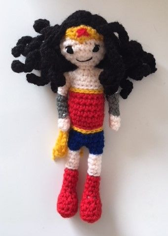 Create Your Own Crochet Wonder Woman Amigurumi: A Step-By-Step Guide Create Your Own Crochet Wonder Woman Amigurumi: A Step-By-Step Guide