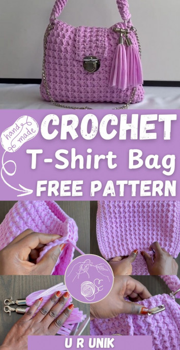 Discover the Craft of Upcycling with Crochet T-Shirt Bags: A Step-by-Step Guide to Eco-Friendly Fashion Discover the Craft of Upcycling with Crochet T-Shirt Bags: A Step-by-Step Guide to Eco-Friendly Fashion