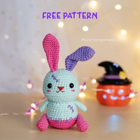 Crochet Bunny Halloween