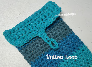 Crochet Cotton Pencil Bag