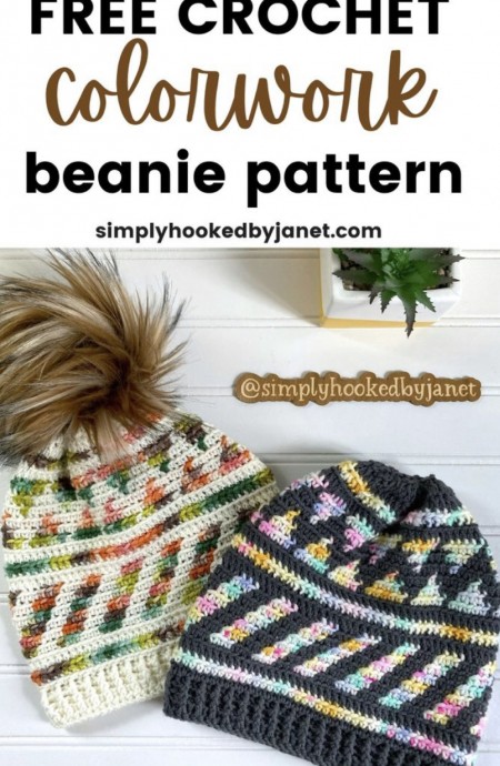 Crochet Colorwork Hat