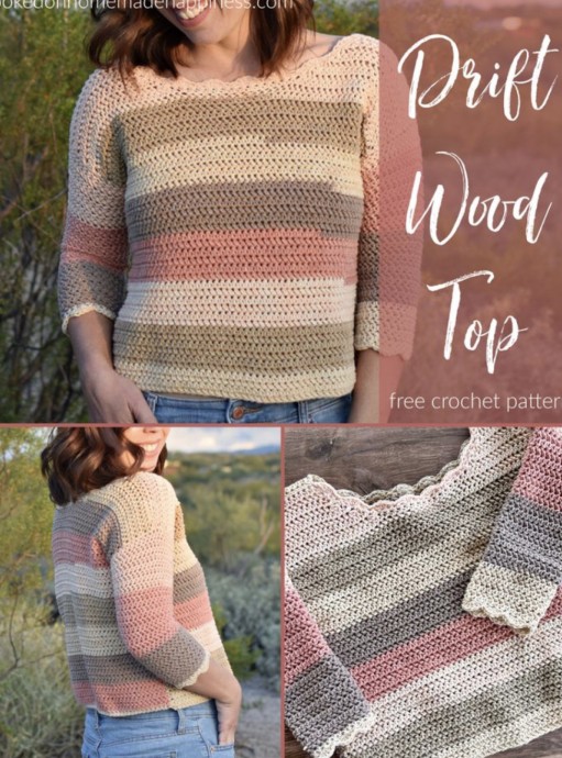Discover the Driftwood Top Crochet Pattern - A Stylish and Versatile Craft Discover the Driftwood Top Crochet Pattern - A Stylish and Versatile Craft