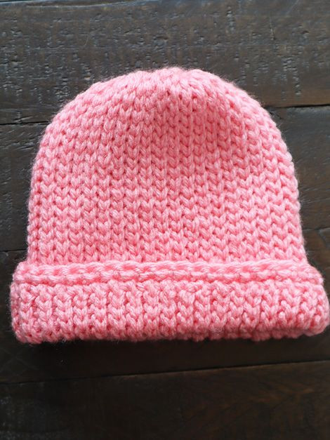 Crochet Newborn Baby Beanie