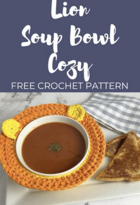 Create Your Own Adorable Lion Soup Bowl Cozy: A Fun and Functional Crochet Pattern Create Your Own Adorable Lion Soup Bowl Cozy: A Fun and Functional Crochet Pattern