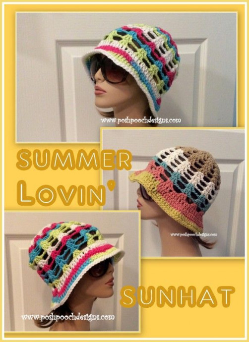 Create Your Own Crochet Summer Lovin' Sun Hat: A Perfect Accessory for Sunny Days Create Your Own Crochet Summer Lovin' Sun Hat: A Perfect Accessory for Sunny Days