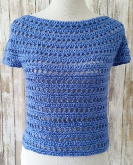 Create Your Own Stunning Crochet Summer Berry Top with This Comprehensive Guide