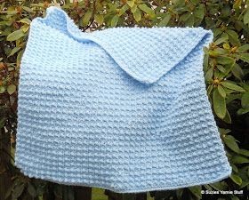 Crochet Blue Baby Blanket