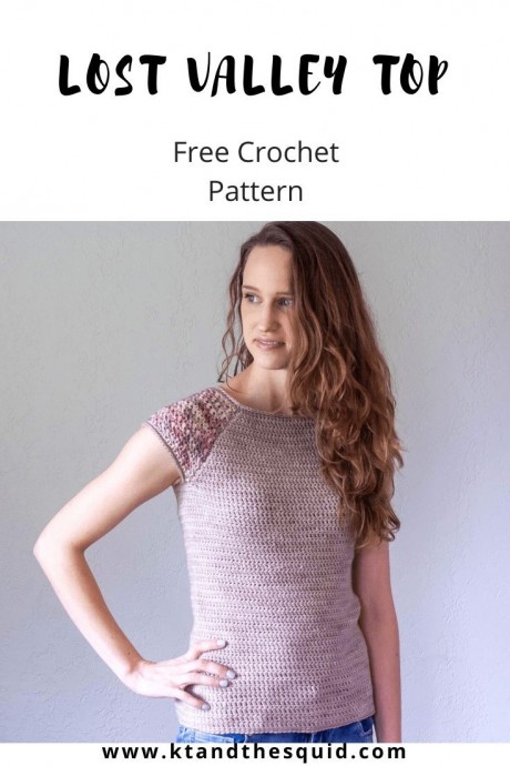 Adorable Lost Valley Crochet Top