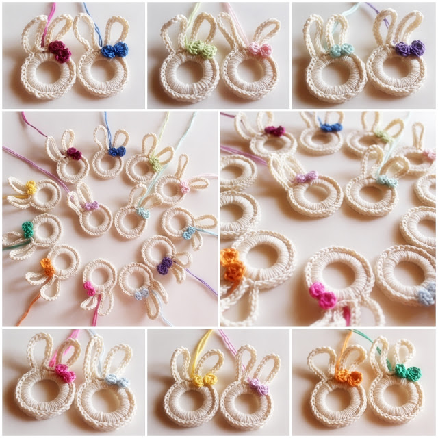 Create Adorable Crochet Easter Bunny Ornaments for Your Holiday Decor