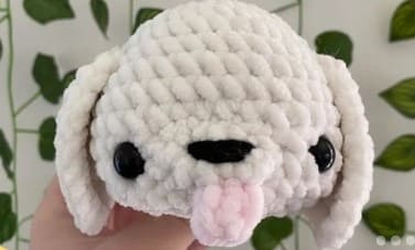 Crochet Golden Retriever Amigurumi Plush Dog