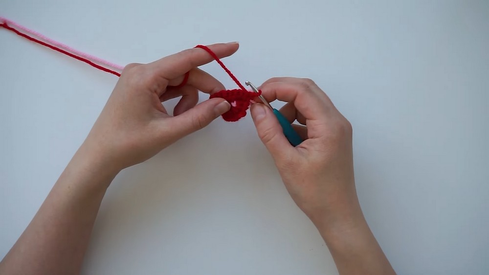 Create a Beautiful Crochet Heart Keychain &amp; Bag Charm - Step-by-Step Guide