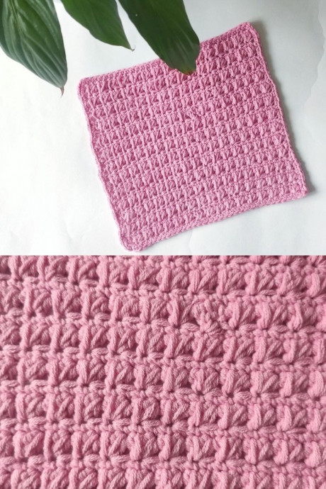 Create Beautiful Crochet Cluster Stitch Squares for Any Project