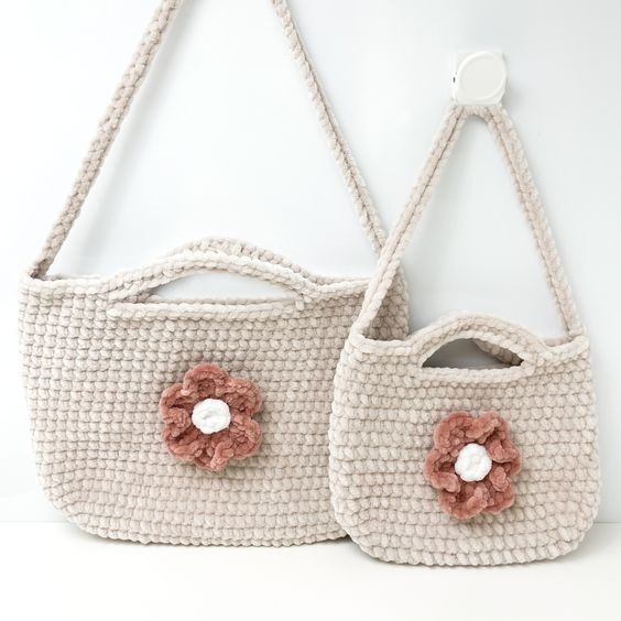 Crochet Plush Bag
