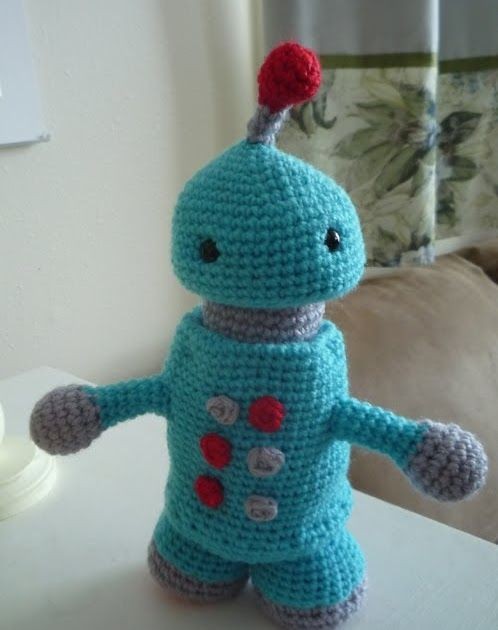 Crochet Adorable Robots