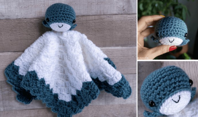 Whale Baby Lovey: Free Crochet Pattern