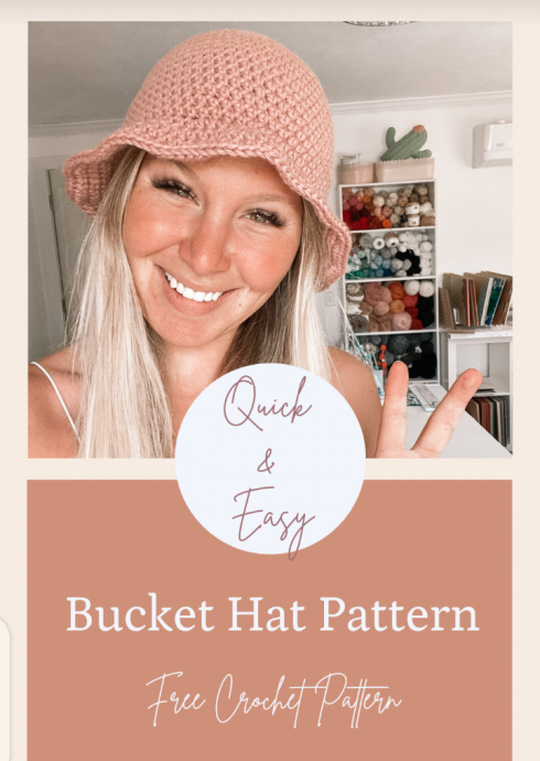 Adorable Crotchet Bucket Hat