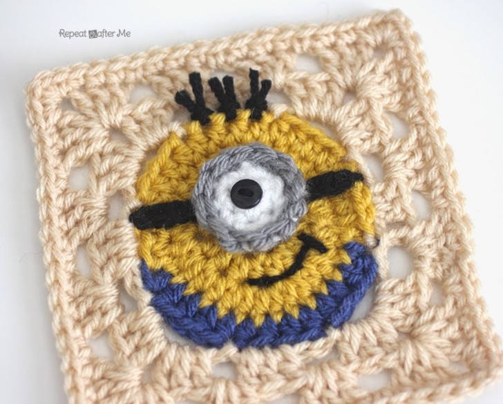 Adorable Crochet Minion Granny Squares: A Fun and Easy Pattern for Craft Enthusiasts