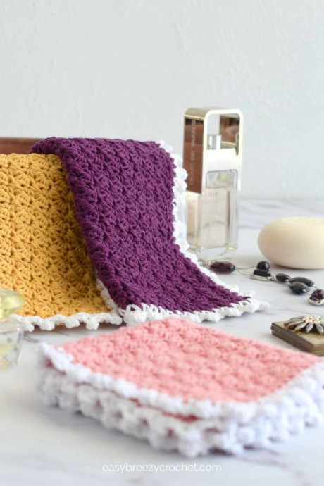 Create Your Own Charming Handmade Crocheted Washcloth - A Step-by-Step Guide Create Your Own Charming Handmade Crocheted Washcloth - A Step-by-Step Guide
