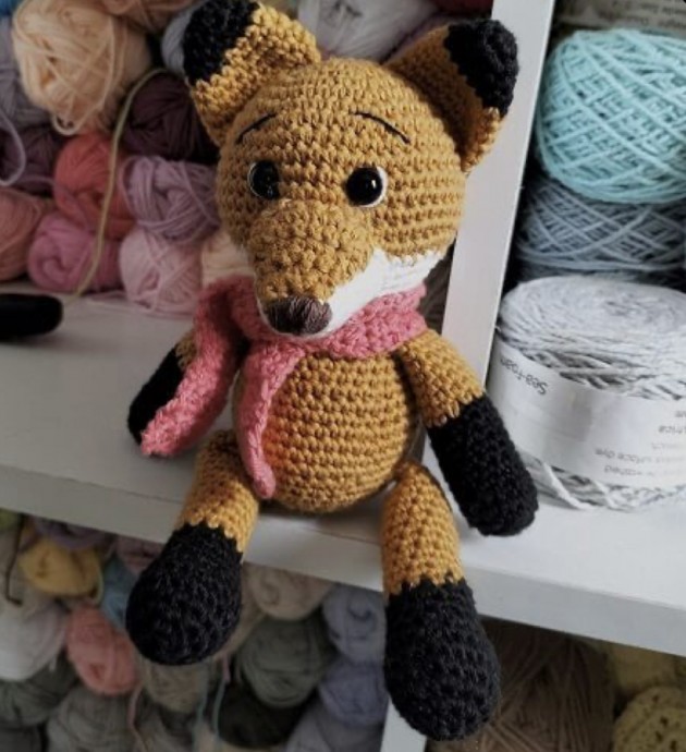 Crochet a Cute Fox Friend