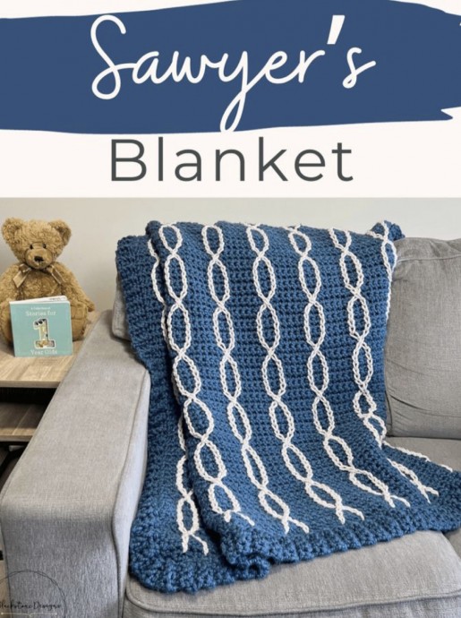 Crochet Sawyer’s Blanket