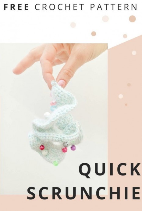 Beautiful Schrunchie Crochet Pattern