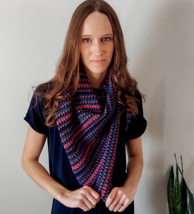 Crochet Trio Shawl (Free Pattern)
