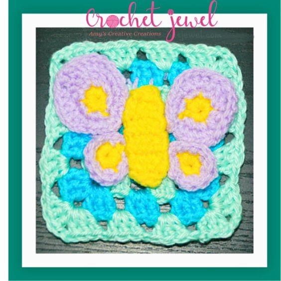 Create a Beautiful Granny Square and Adorable Butterfly Through Crocheting: A Step-by-Step Guide Create a Beautiful Granny Square and Adorable Butterfly Through Crocheting: A Step-by-Step Guide