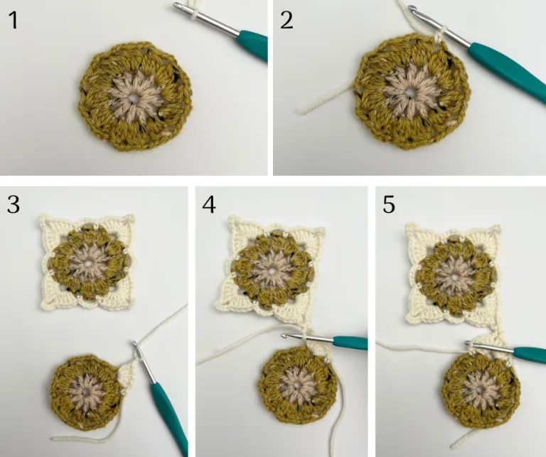 Create Charming Crochet Flower Squares for Your Next Handmade Project