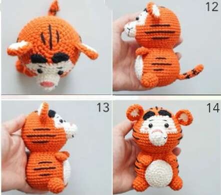 Create Your Own Adorable Crocheted Tiger: A Step-by-Step Guide