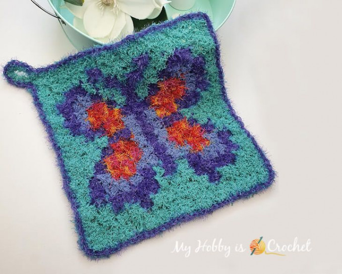 Create a Charming Crochet C2C Butterfly Scrubby for Your Kitchen or Bathroom Create a Charming Crochet C2C Butterfly Scrubby for Your Kitchen or Bathroom