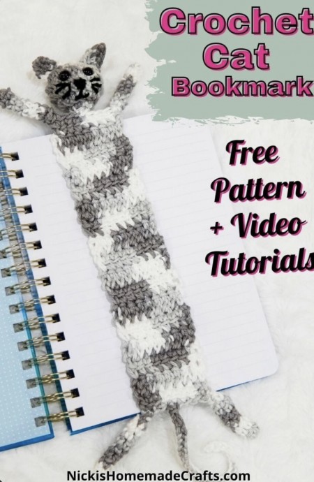 Adorable Crochet Cat Bookmark Pattern: A Perfect Gift for Book Lovers Adorable Crochet Cat Bookmark Pattern: A Perfect Gift for Book Lovers