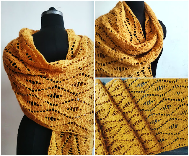 Create Your Own Crochet Sand Dunes Shawl: A Detailed Guide for Crochet Lovers