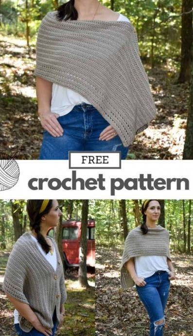 Crochet Modern Poncho