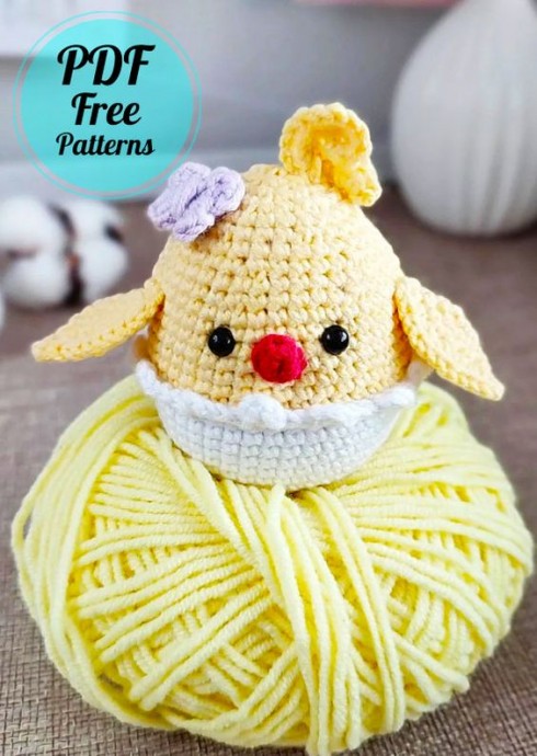 Crochet Easter Chick Amigurumi Pattern