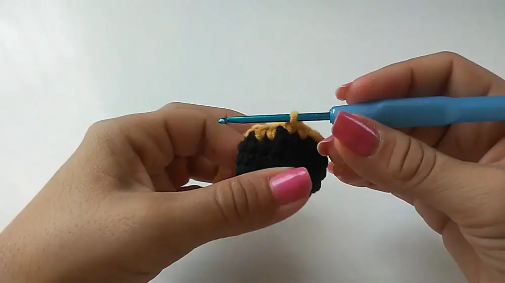 Crochet Bee Amigurumi Doll