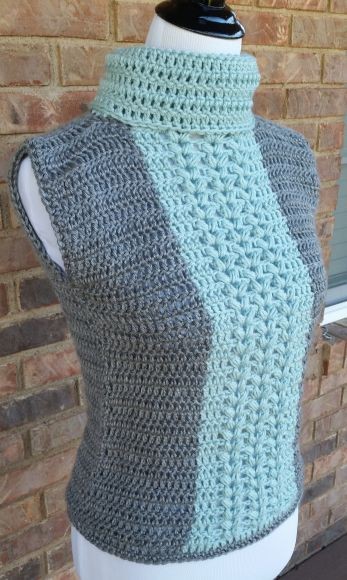 Crochet Beautiful Vest – Free Pattern