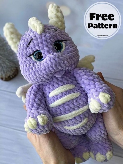Enchanting Crochet Purple Plush Dragon: A Cuddly Crafting Adventure Enchanting Crochet Purple Plush Dragon: A Cuddly Crafting Adventure
