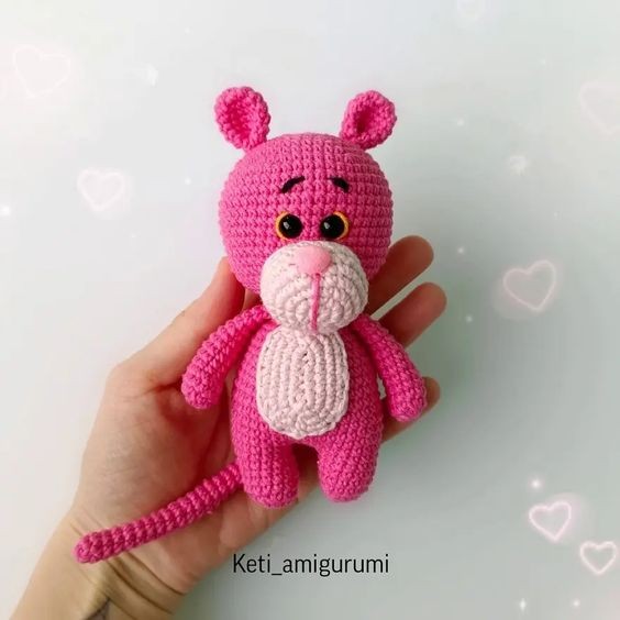 Create Your Own Adorable Pink Panther Amigurumi: Complete Crochet Pattern Guide Create Your Own Adorable Pink Panther Amigurumi: Complete Crochet Pattern Guide