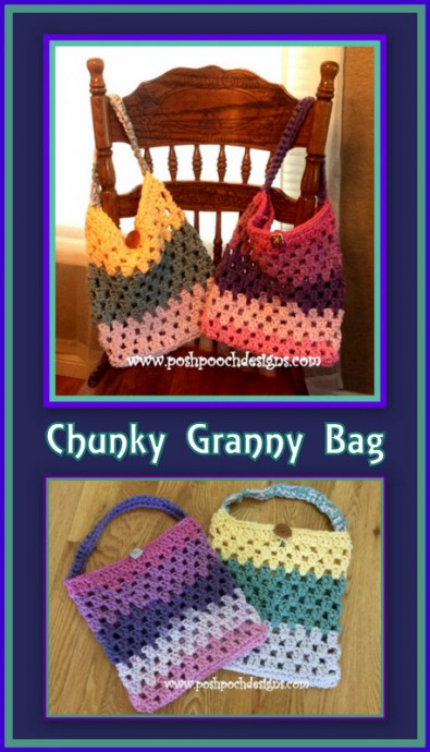Create Your Own Crochet Chunky Granny Bag: A Stylish and Easy DIY Accessory