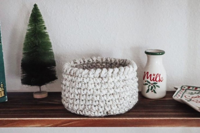 Cute Crochet Basket