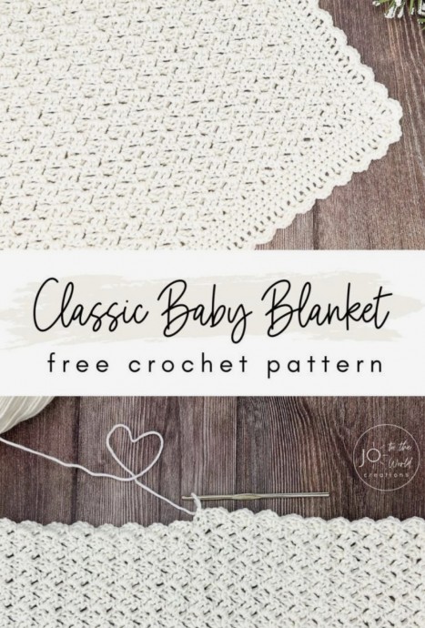 Create a Cozy Classic Baby Blanket: Easy Crochet Pattern with Soft Yarn Create a Cozy Classic Baby Blanket: Easy Crochet Pattern with Soft Yarn