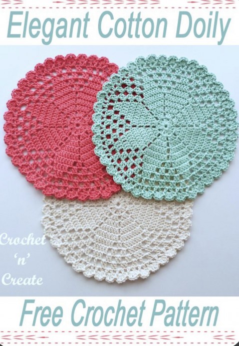 Create Beautiful Cotton Doilies: A Simple Crochet Project for Everyone Create Beautiful Cotton Doilies: A Simple Crochet Project for Everyone