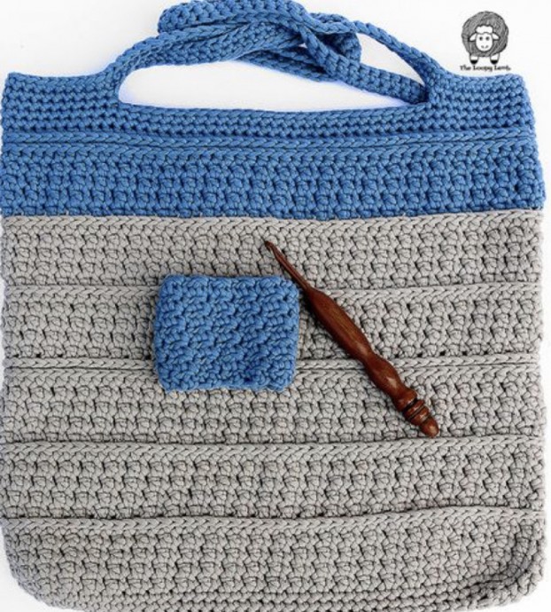 Crochet the Elgin Tote and Cup Cozy