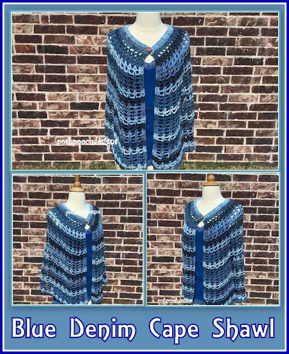 Crochet Cape Shawl Pattern: Easy and Versatile Handmade Accessory for All Seasons