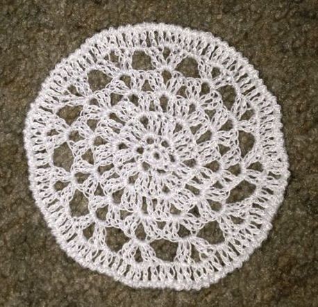 Crochet Thread Coaster