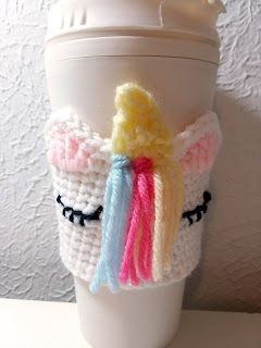 Crochet A Unicorn Cup Cozy