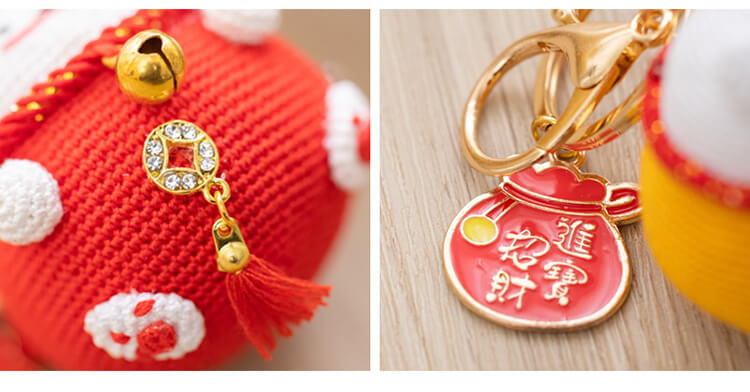 Create Your Own Lucky Cat Key Chain: A Fun Crochet Project for Good Fortune