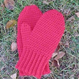 Crochet Basic Mittens