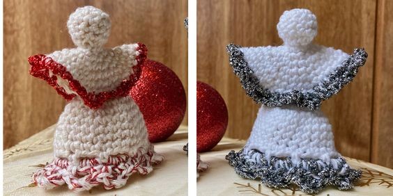 Crochet Little Christmas Angels Amigurumi